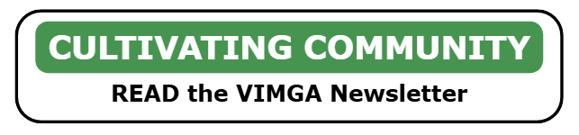 Green logo with text