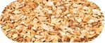 a pile of arborist wood chip mulch.
